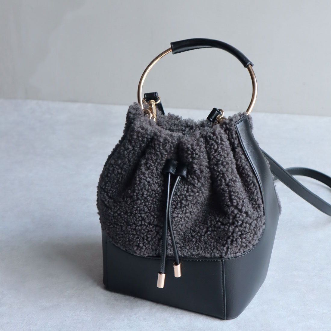 ミレム mirem Boa combination bag,BLACK