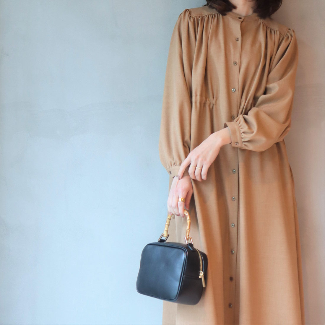 Mirem Mirem Bamboo Square Bag