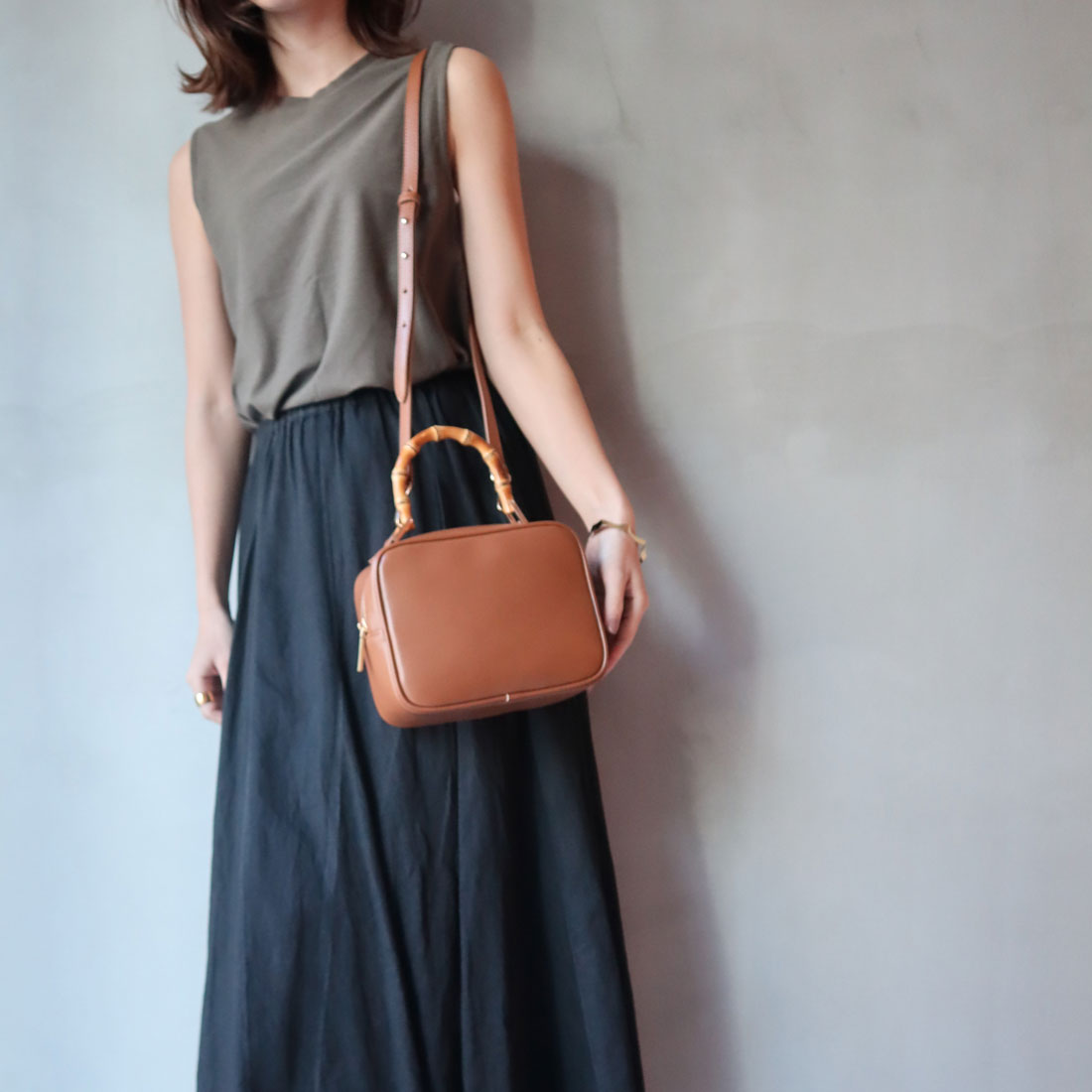 Mirem Mirem Bamboo Square Bag