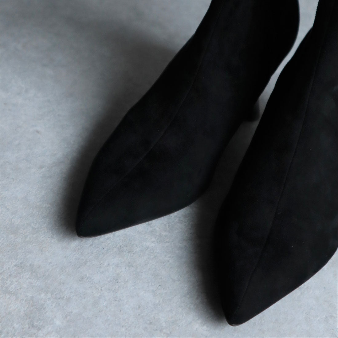 ミレム mirem Suede stretch boots