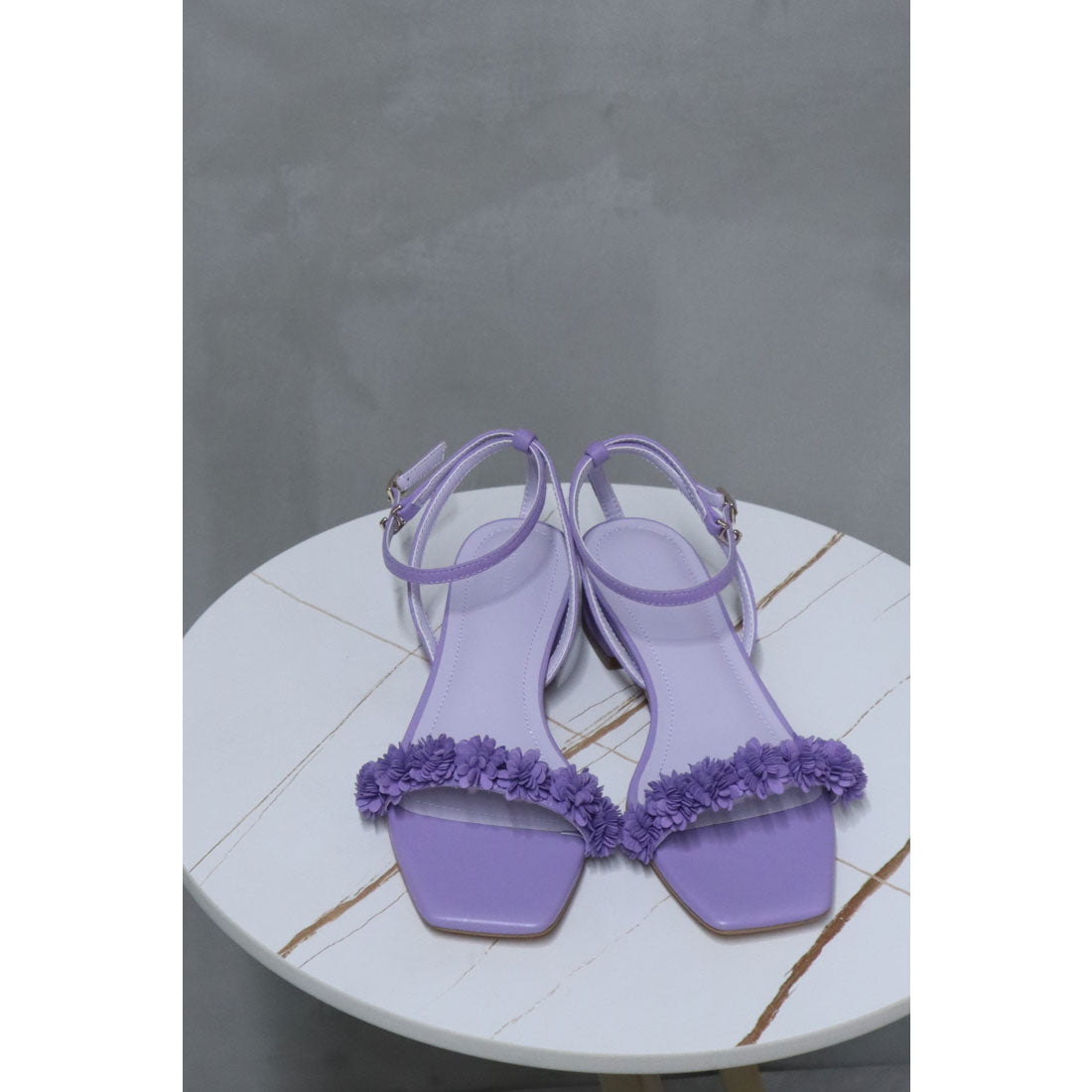 ミレム mirem Flower flat sandals