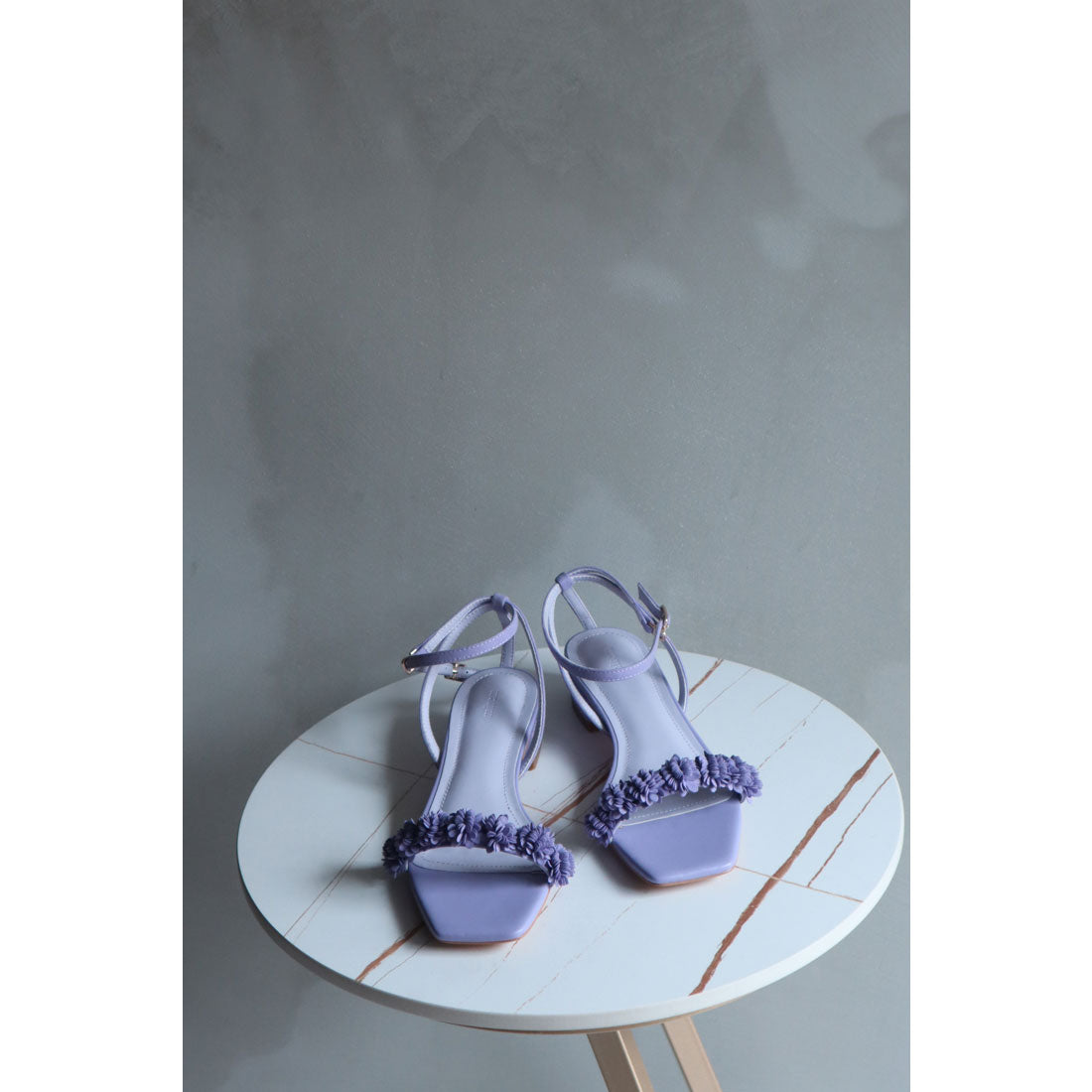 ミレム mirem Flower flat sandals