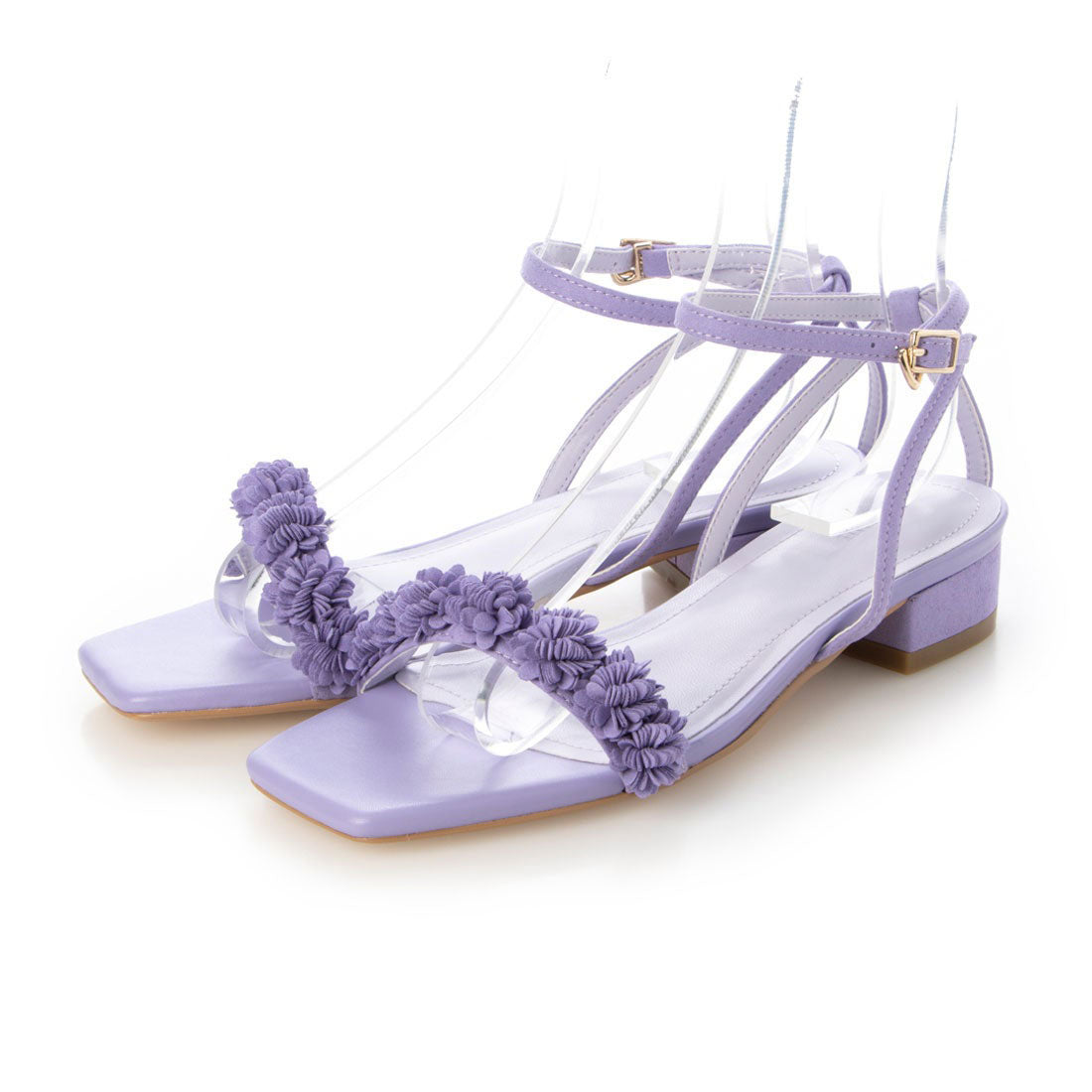 ミレム mirem Flower flat sandals