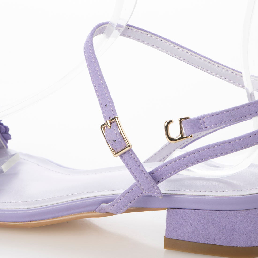 ミレム mirem Flower flat sandals