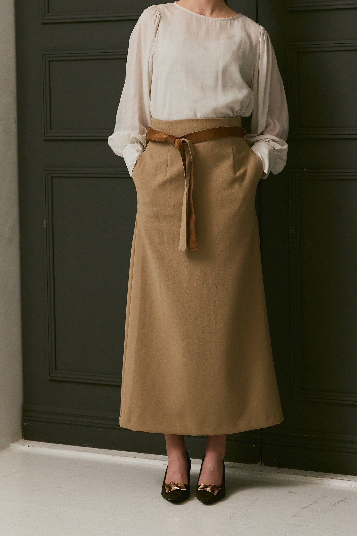 ミレム mirem Pencil tight skirt
