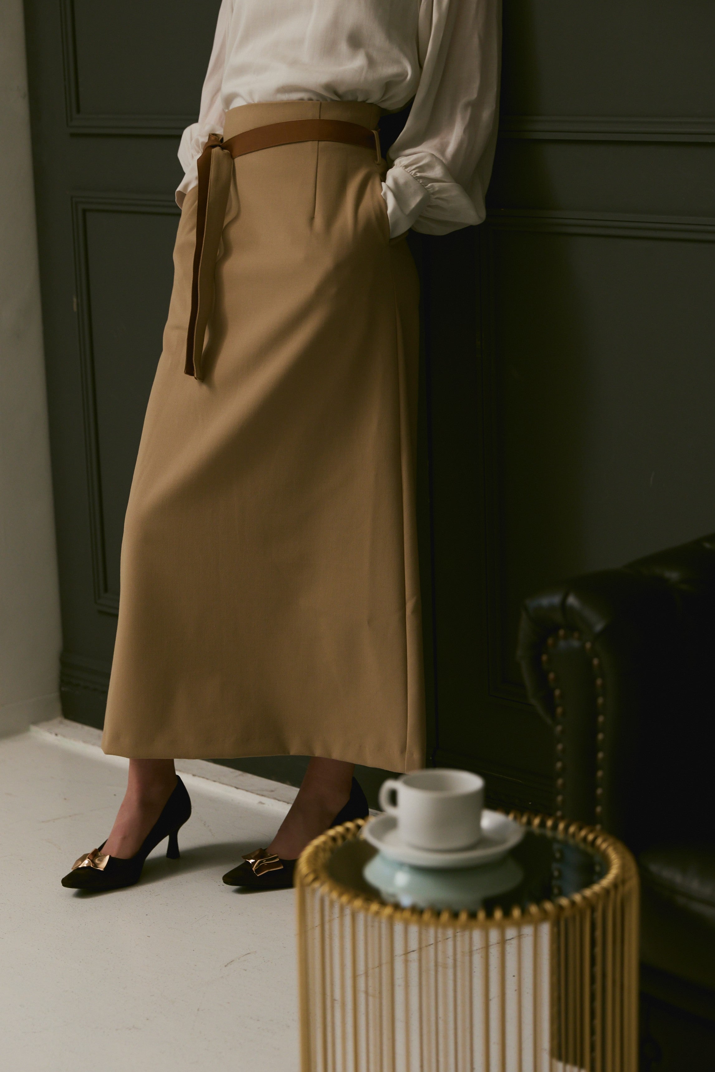 ミレム mirem Pencil tight skirt