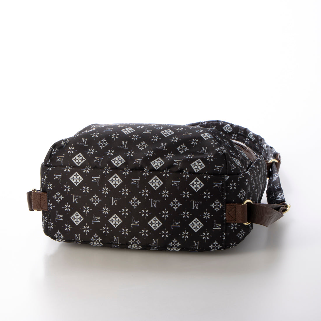 MICHIKO LONDON JEANS MLJ Monogram Pattern 2-Way Backpack Tote