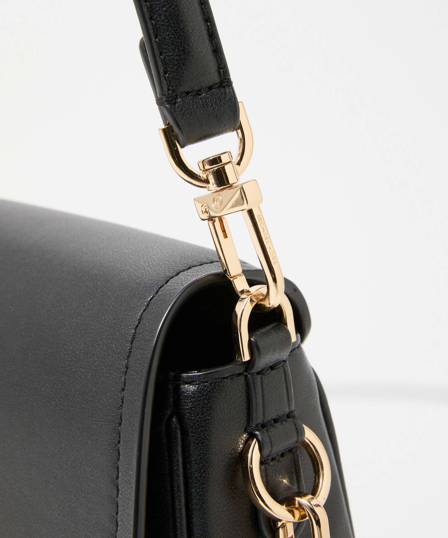 マイケルコース MICHAEL KORS マイケルコース MICHAEL KORS PARKER パーカー MD CONV POUCHETTE SHLDR ミディアム レザー ショルダーバッグ 30F2G7PC2L レディース バッグ （BLACK/ブラック） BLACK/ブラック