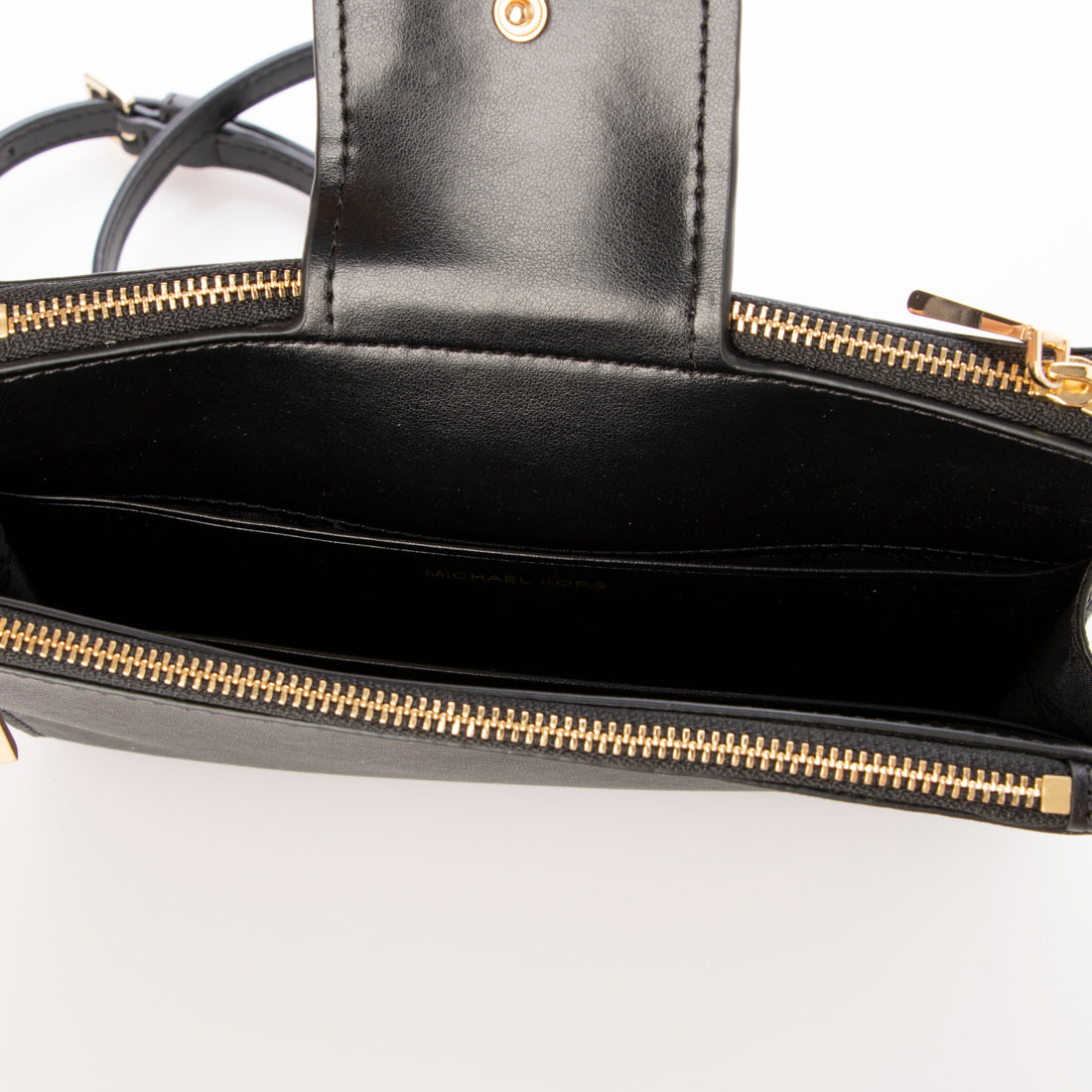 マイケルコース MICHAEL KORS RUBY - SM DBL ZIP XBODY （BLACK） BLACK