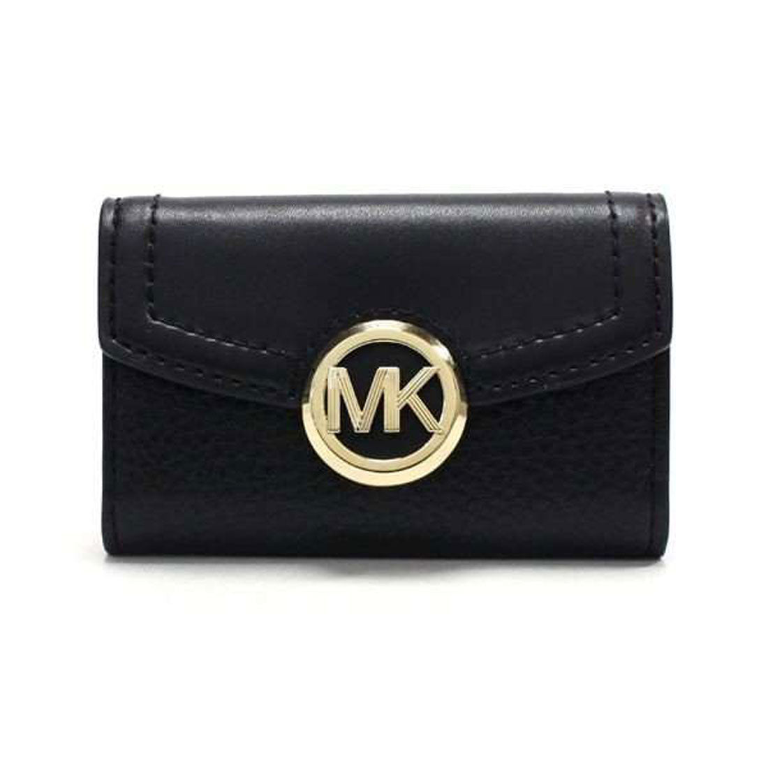 Michael Kors MICHAEL KORS Michael Kors key case for women MICHAEL KORS key case key holder key ring 35F9GFTP5L BLACK