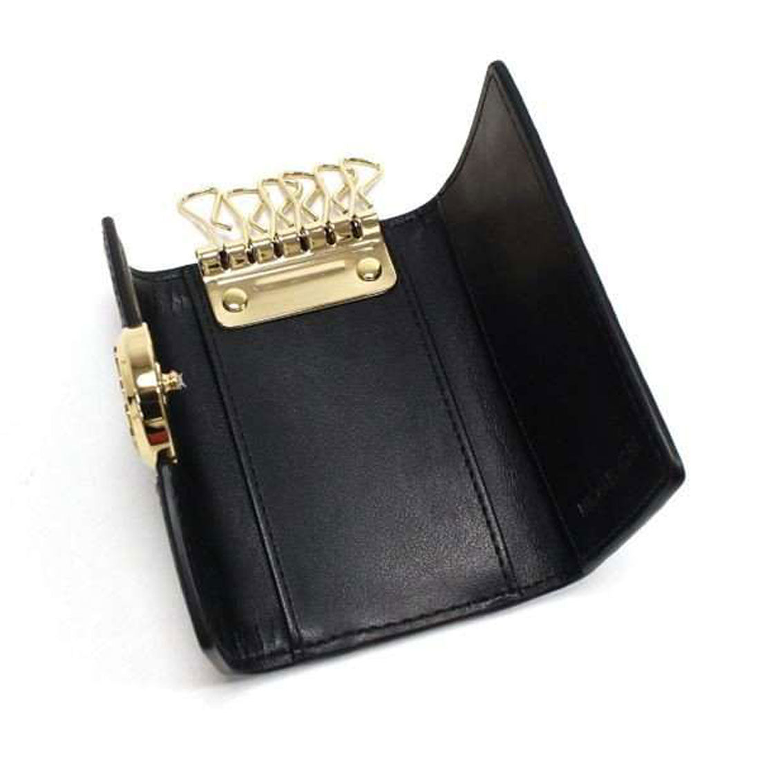 Michael Kors MICHAEL KORS Michael Kors key case for women MICHAEL KORS key case key holder key ring 35F9GFTP5L BLACK