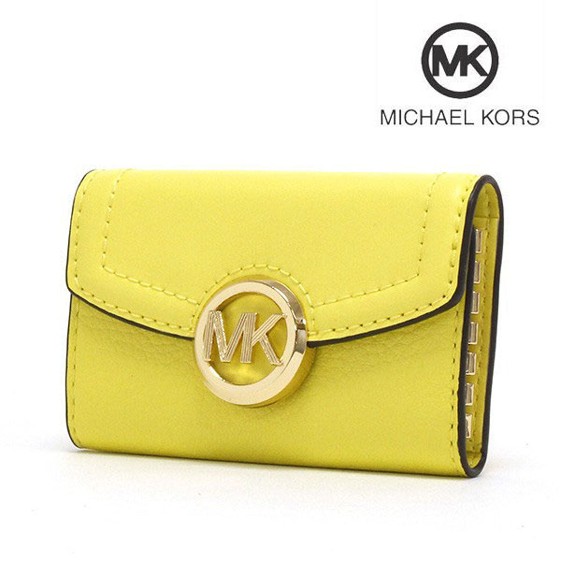 Michael Kors MICHAEL KORS Michael Kors key case for women MICHAEL KORS key case key holder key ring 35F9GFTP5L BLACK