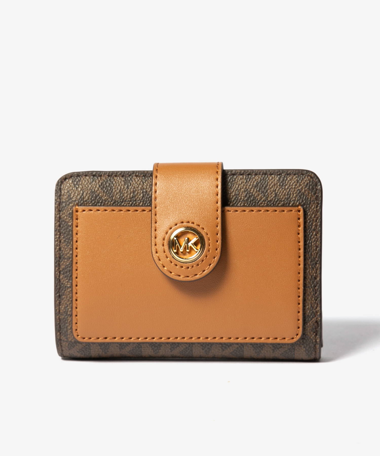 マイケルコース MICHAEL KORS マイケルコース MICHAEL KORS Small Signature Logo Wallet スモール シグネチャー 二つ折り財布 レディース （ブラウン/エイコーン） ブラウン/エイコーン