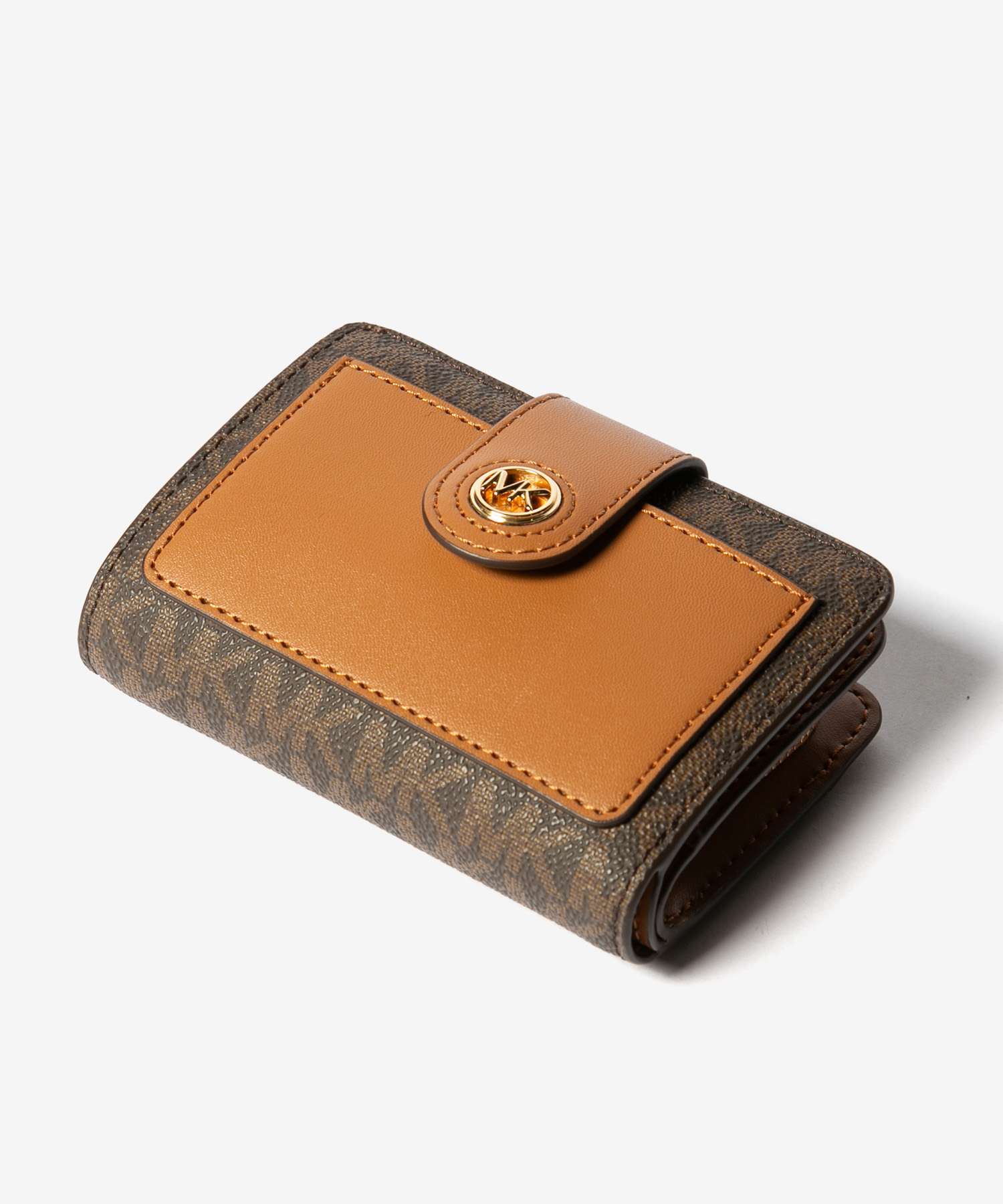 マイケルコース MICHAEL KORS マイケルコース MICHAEL KORS Small Signature Logo Wallet スモール シグネチャー 二つ折り財布 レディース （ブラウン/エイコーン） ブラウン/エイコーン