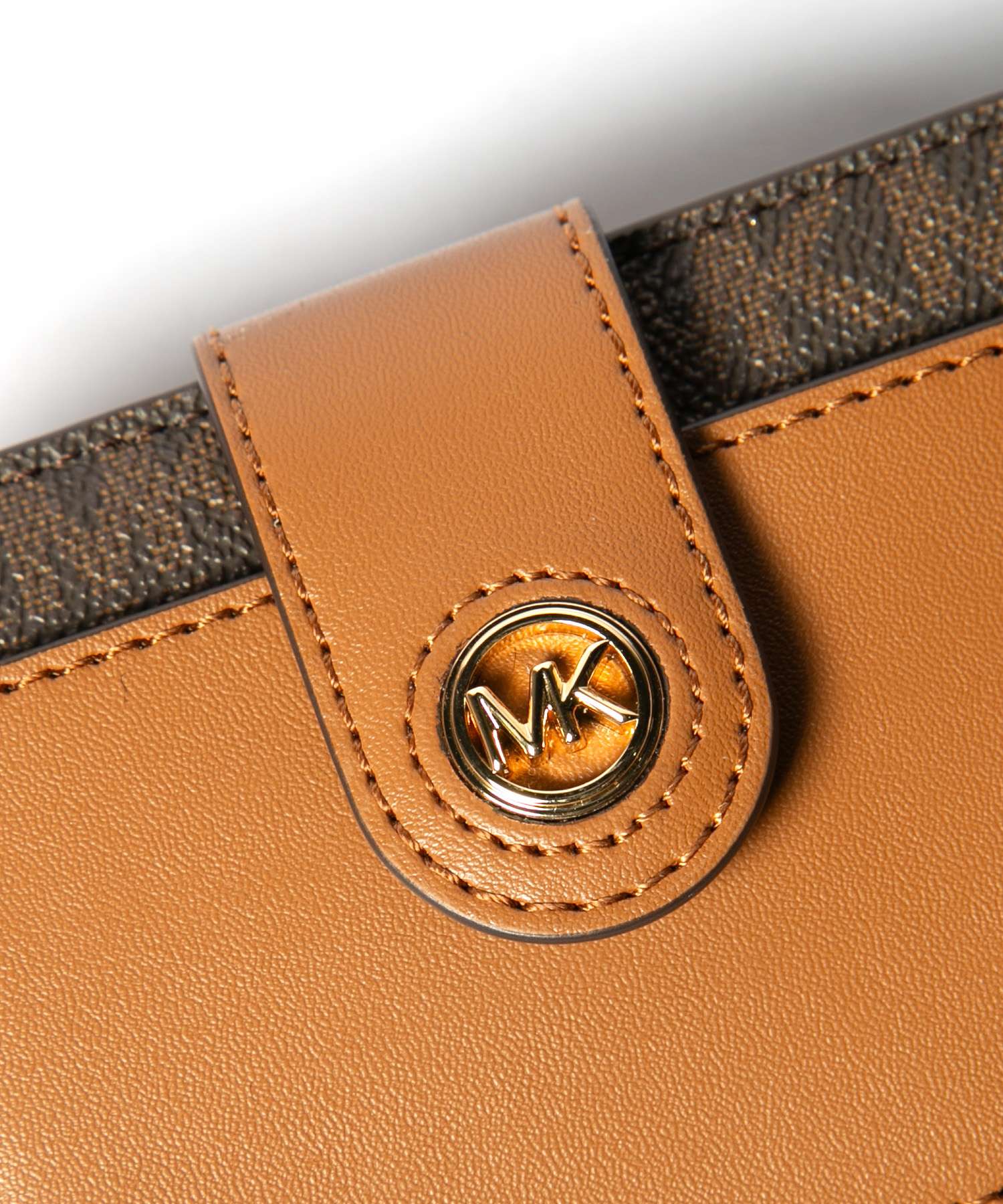 マイケルコース MICHAEL KORS マイケルコース MICHAEL KORS Small Signature Logo Wallet スモール シグネチャー 二つ折り財布 レディース （ブラウン/エイコーン） ブラウン/エイコーン