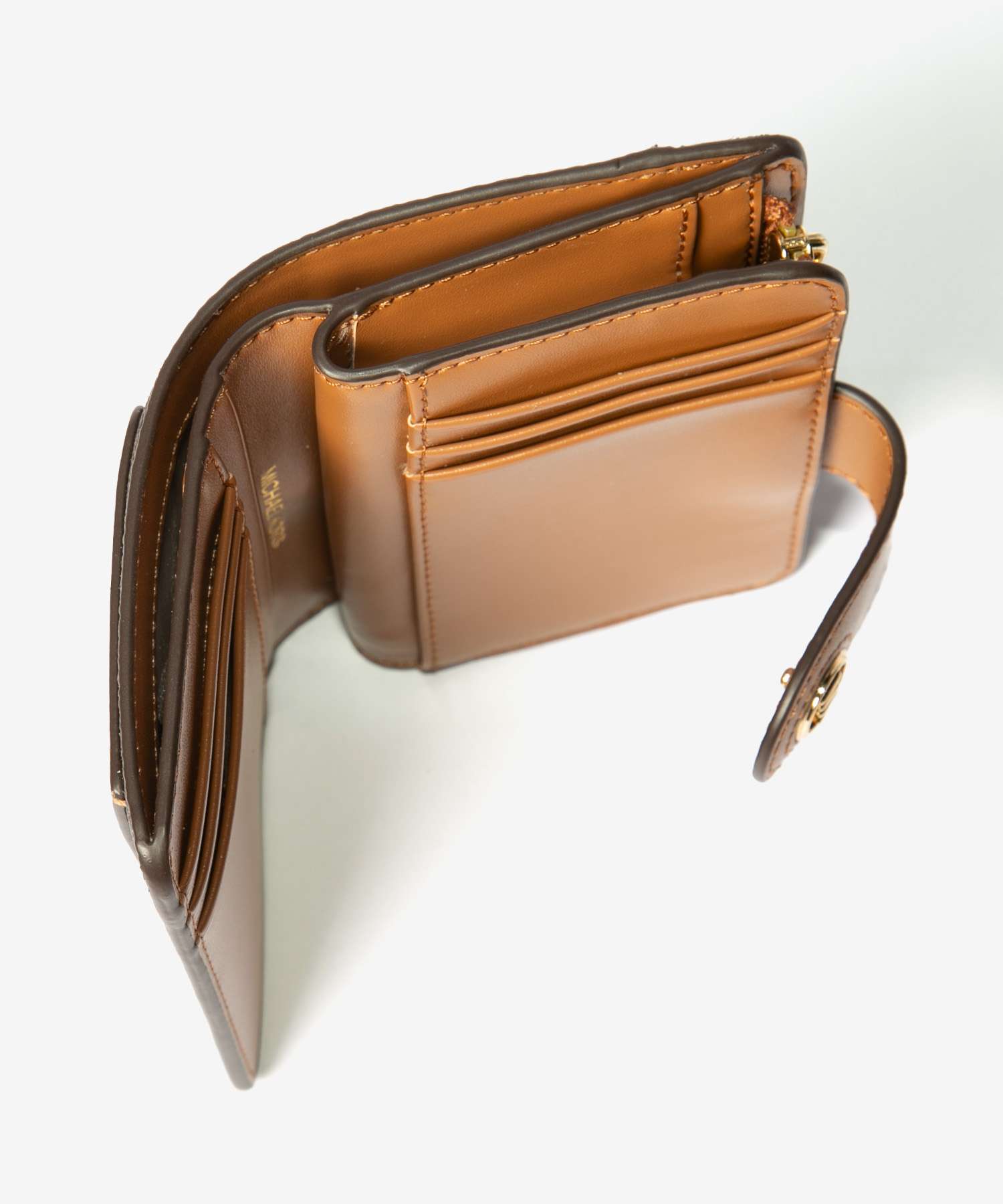 マイケルコース MICHAEL KORS マイケルコース MICHAEL KORS Small Signature Logo Wallet スモール シグネチャー 二つ折り財布 レディース （ブラウン/エイコーン） ブラウン/エイコーン