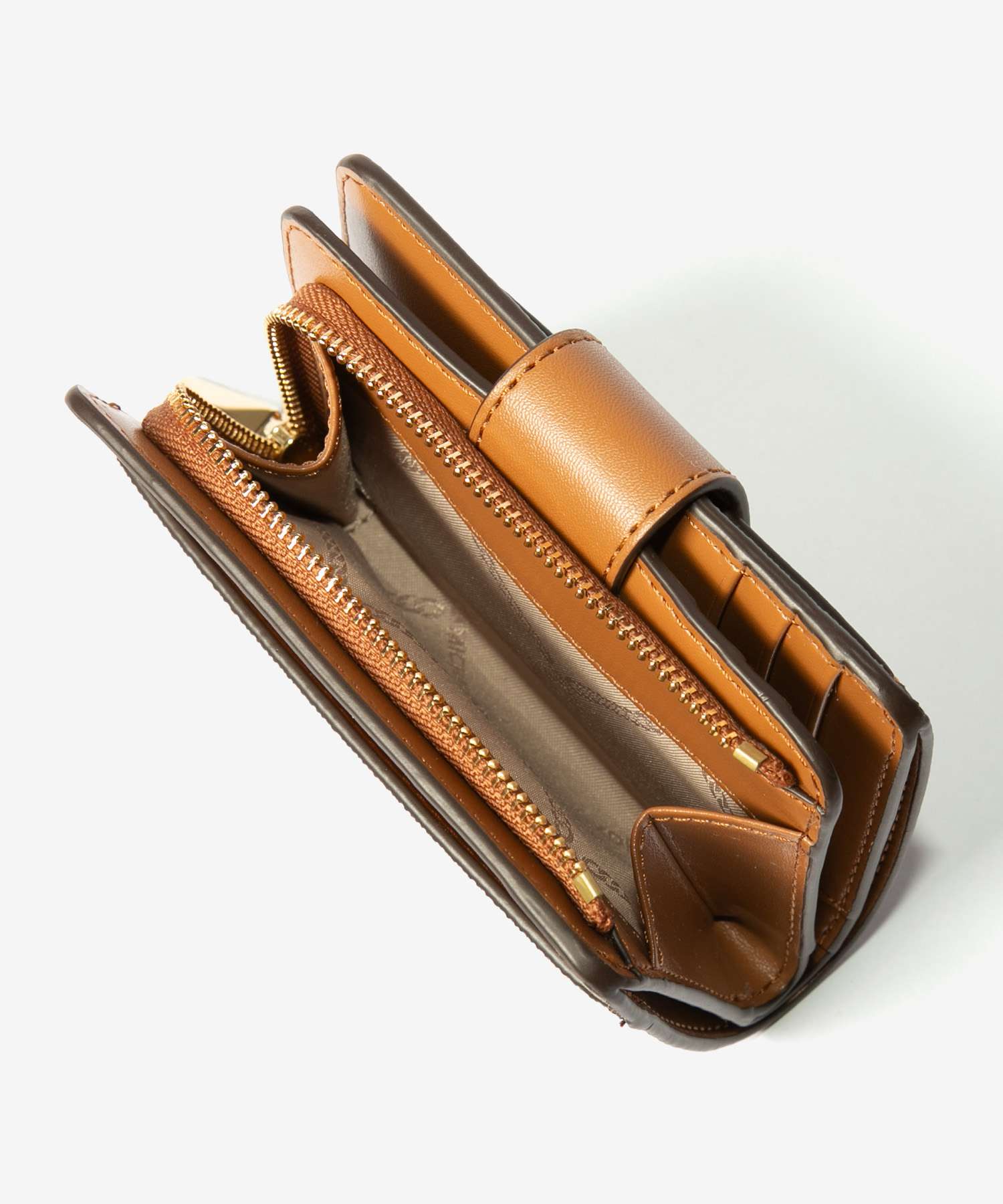 マイケルコース MICHAEL KORS マイケルコース MICHAEL KORS Small Signature Logo Wallet スモール シグネチャー 二つ折り財布 レディース （ブラウン/エイコーン） ブラウン/エイコーン