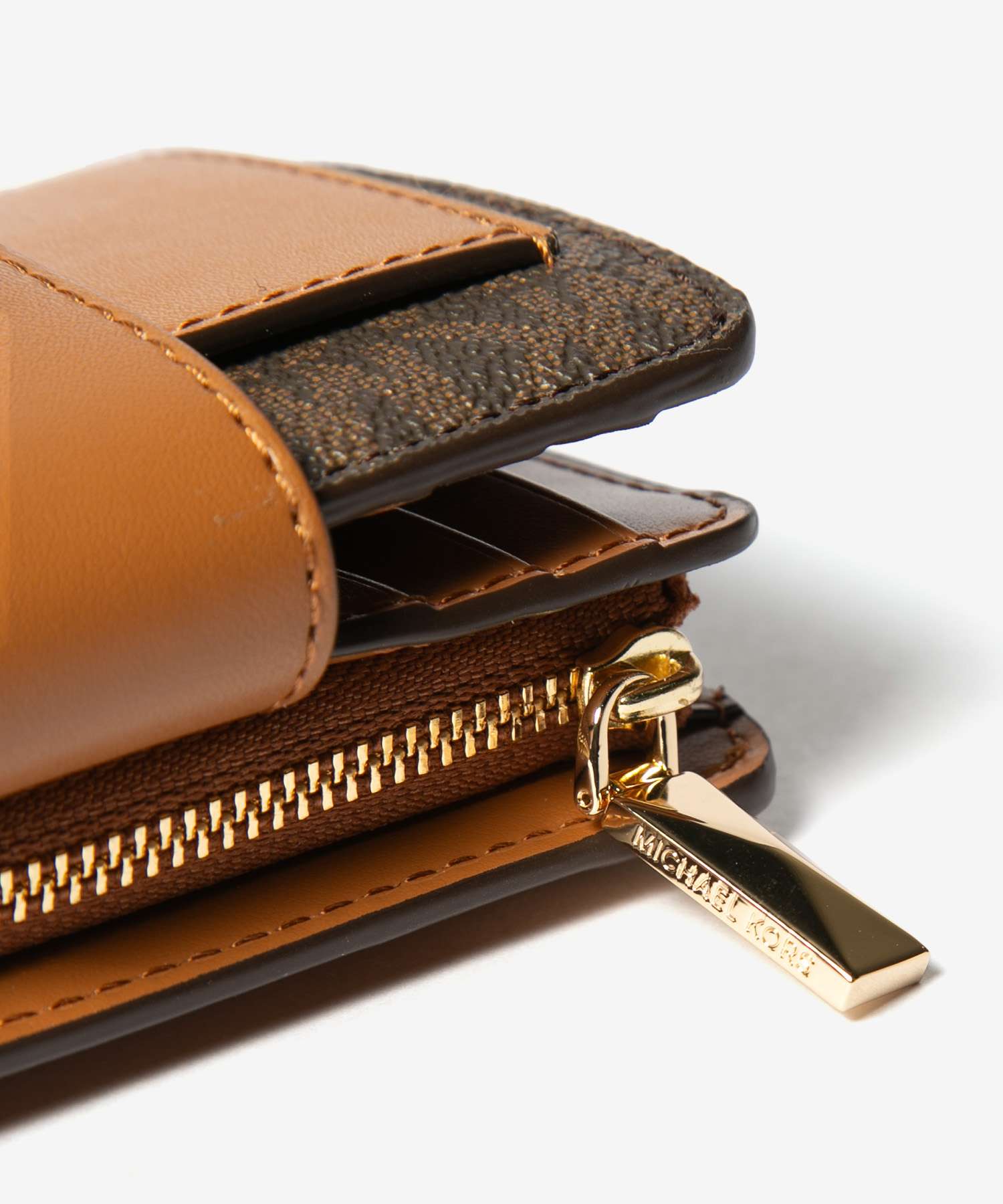 マイケルコース MICHAEL KORS マイケルコース MICHAEL KORS Small Signature Logo Wallet スモール シグネチャー 二つ折り財布 レディース （ブラウン/エイコーン） ブラウン/エイコーン