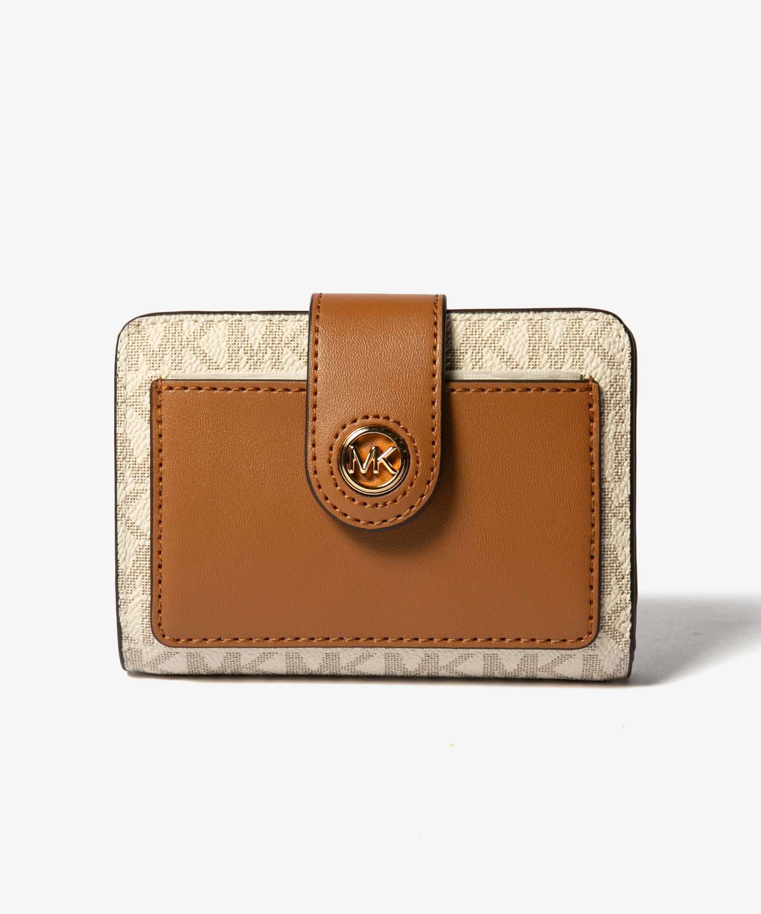 マイケルコース MICHAEL KORS マイケルコース MICHAEL KORS Small Signature Logo Wallet スモール シグネチャー 二つ折り財布 レディース （ブラウン/エイコーン） ブラウン/エイコーン