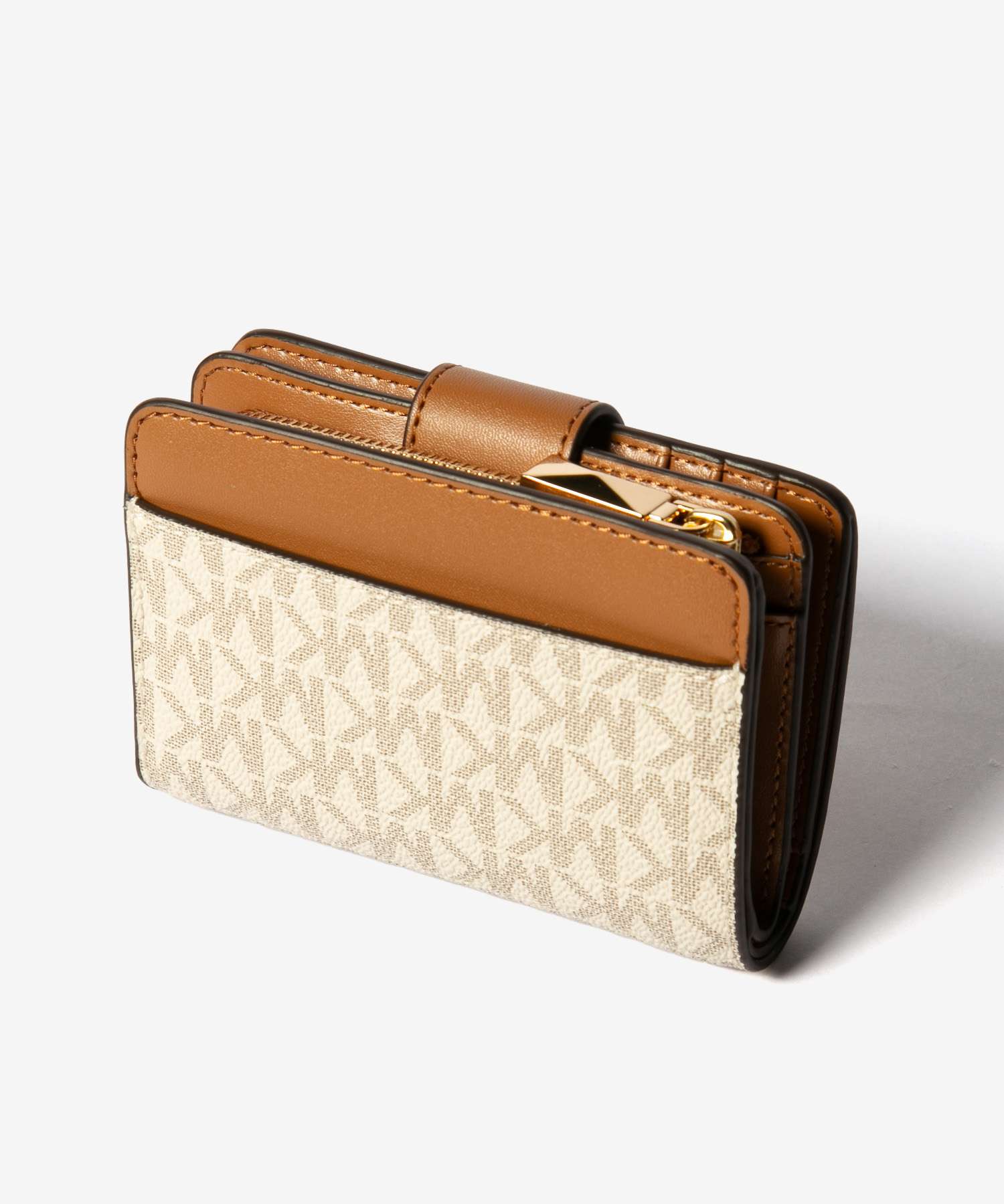 マイケルコース MICHAEL KORS マイケルコース MICHAEL KORS Small Signature Logo Wallet スモール シグネチャー 二つ折り財布 レディース （ブラウン/エイコーン） ブラウン/エイコーン