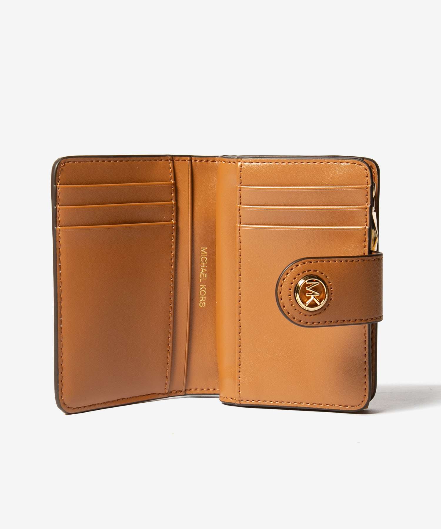 マイケルコース MICHAEL KORS マイケルコース MICHAEL KORS Small Signature Logo Wallet スモール シグネチャー 二つ折り財布 レディース （ブラウン/エイコーン） ブラウン/エイコーン