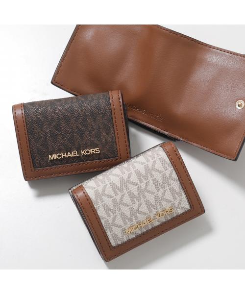 マイケルコース MICHAEL KORS MICHAEL KORS 三つ折り財布 JET SET TRAVEL 35F3GTVD0B （150/オフホワイト他） 150/オフホワイト他
