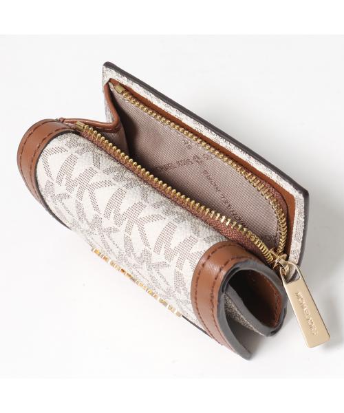 マイケルコース MICHAEL KORS MICHAEL KORS 三つ折り財布 JET SET TRAVEL 35F3GTVD0B （150/オフホワイト他） 150/オフホワイト他