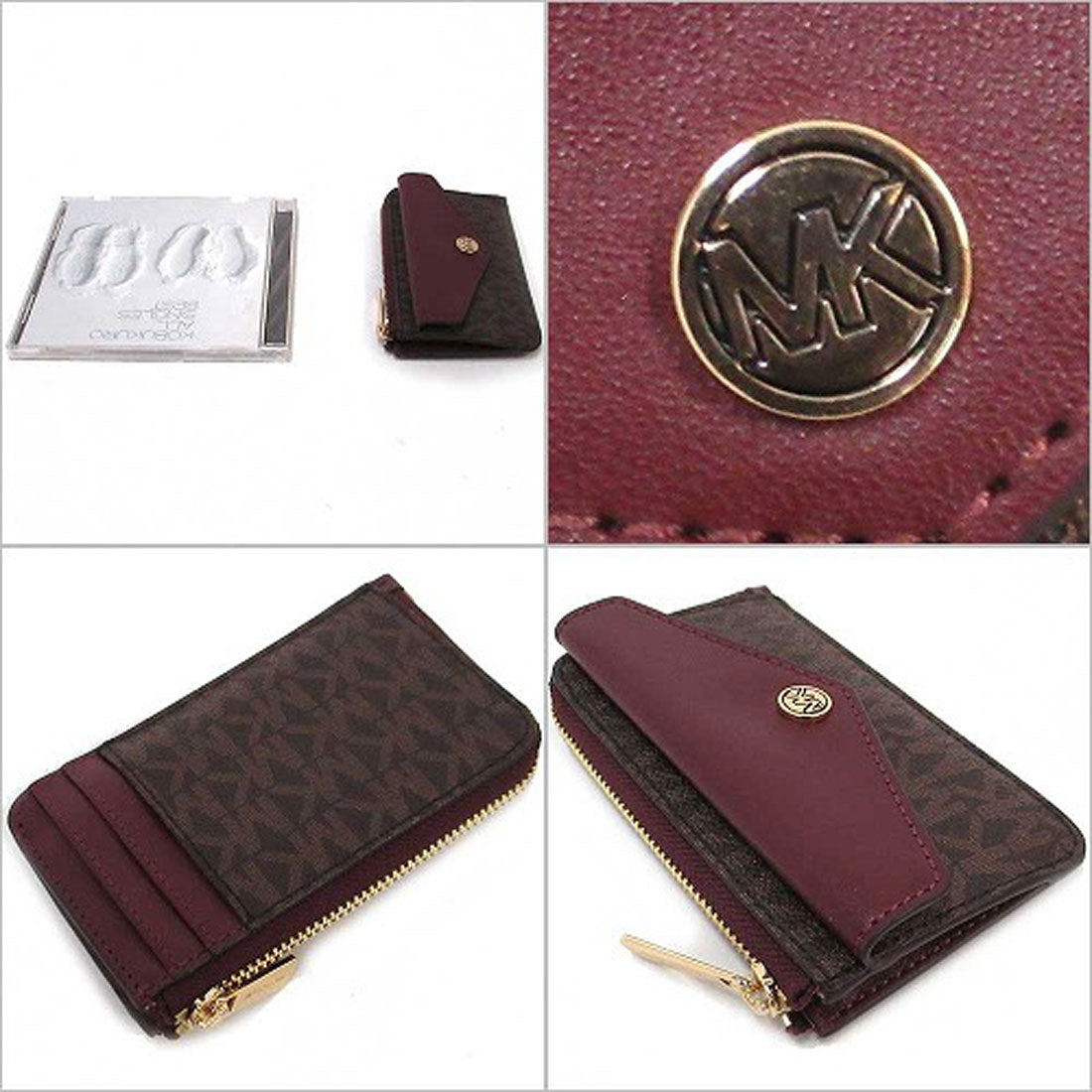 マイケルコース MICHAEL KORS MICHAEL KORS マイケルコース アウトレット ジェット セットトラベル コインケース  35F1GTVD5 MERLO n211025 （メルロー） メルロー