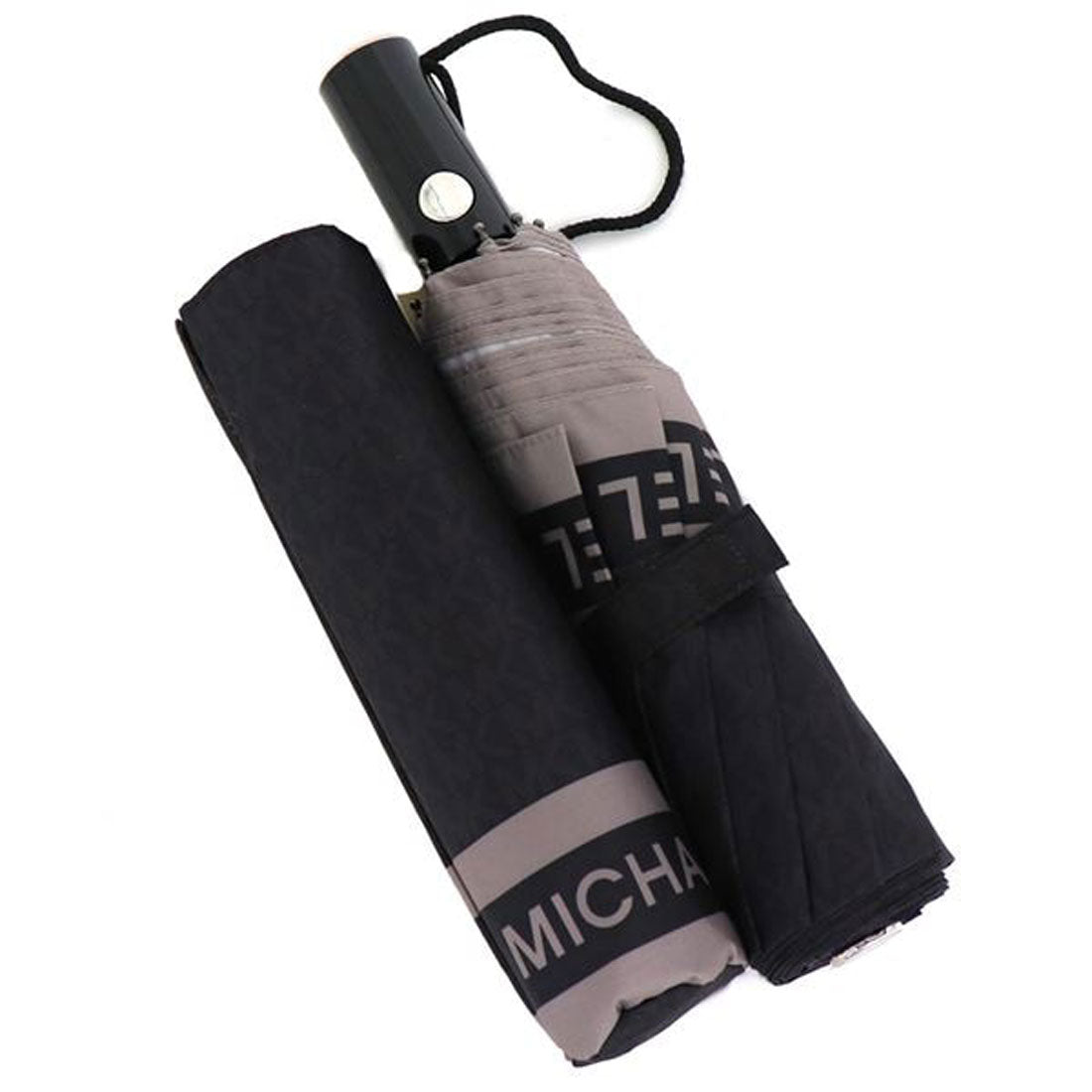 Michael Kors MICHAEL KORS 折疊雨傘 女士自動開合 MICHAEL KORS 傘 折疊雨傘 黑色 35F3STFN4B 黑色