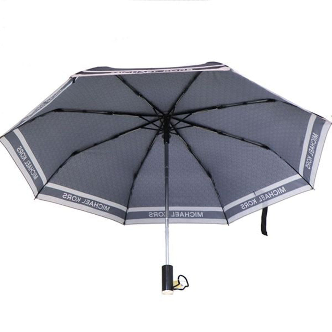 Michael Kors MICHAEL KORS 折疊雨傘 女士自動開合 MICHAEL KORS 傘 折疊雨傘 黑色 35F3STFN4B 黑色
