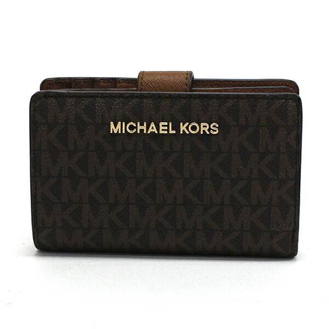 MICHAEL KORS MICHAEL KORS Michael Kors Folded Wallet Ladies MICHAEL KORS Wallet Signature brown 35F8GTVF2B BROWN