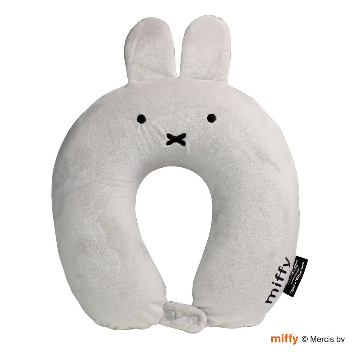 ミッフィー miffy 低反発枕 ネックピロー （おやすみっふぃー グレー） おやすみっふぃー グレー