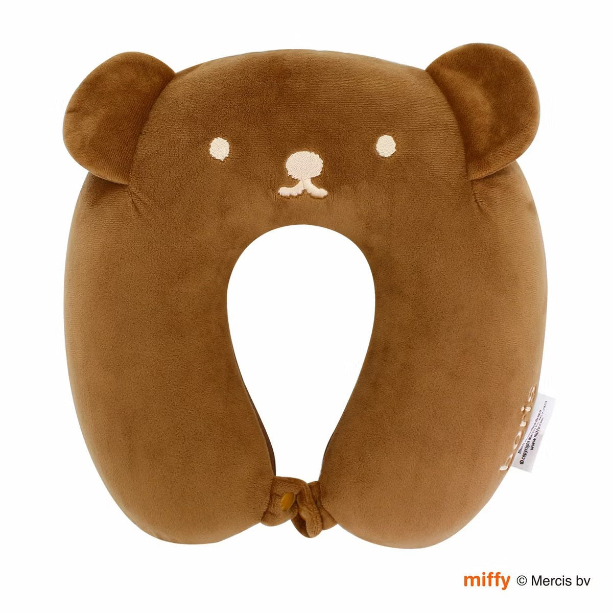 ミッフィー miffy 低反発枕 ネックピロー （B208.ボリスフェイスブラウン） B208.ボリスフェイスブラウン