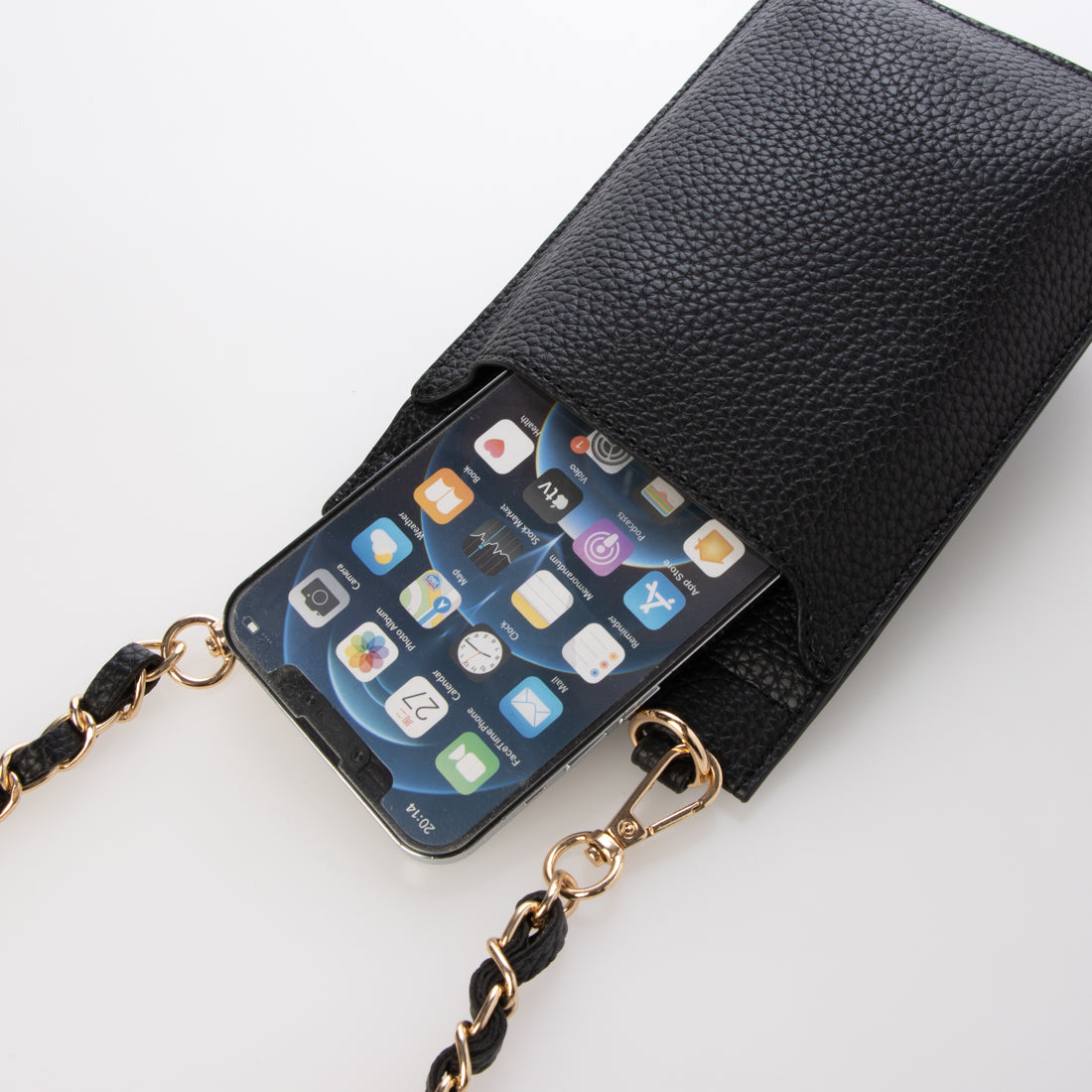 ミニア minia スマホが入るお財布ショルダー