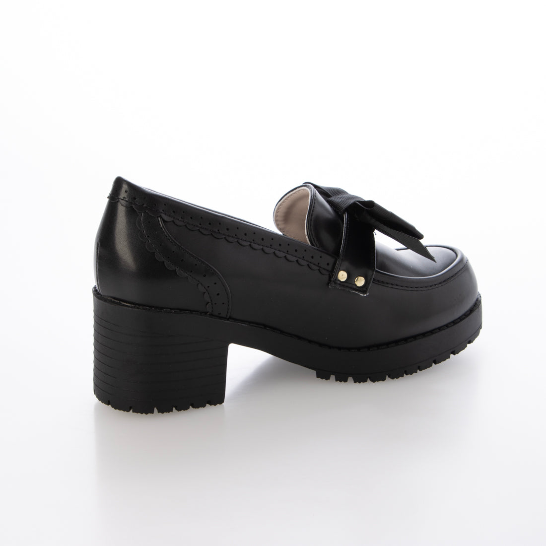 ミニア minia リボンバックルパンプス （BLK） BLK