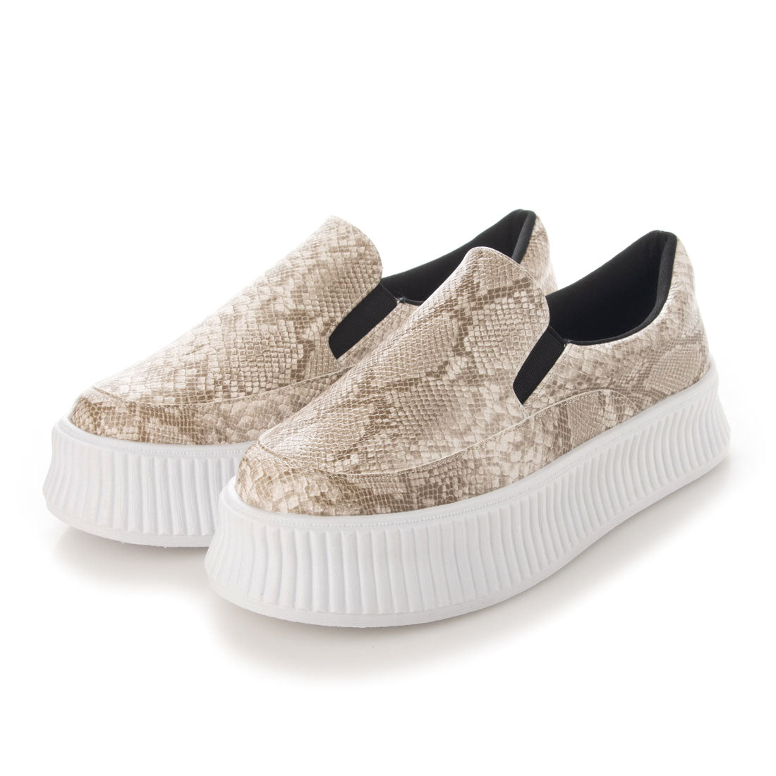minia track sole slip-on sneakers