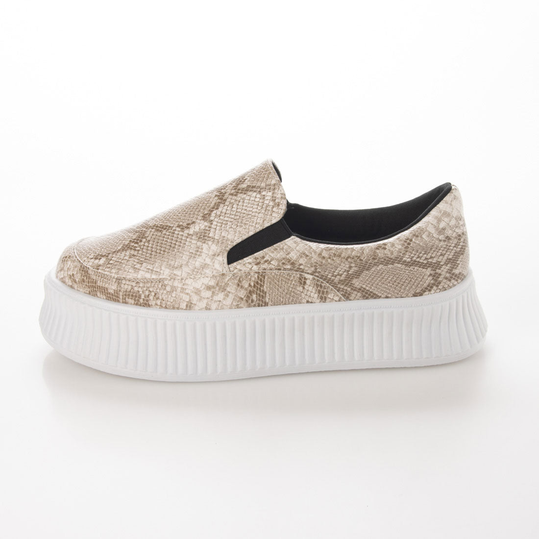 minia track sole slip-on sneakers