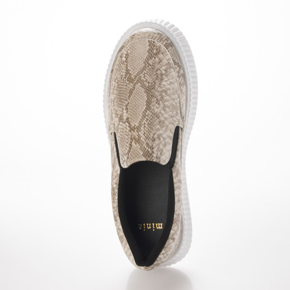 minia track sole slip-on sneakers