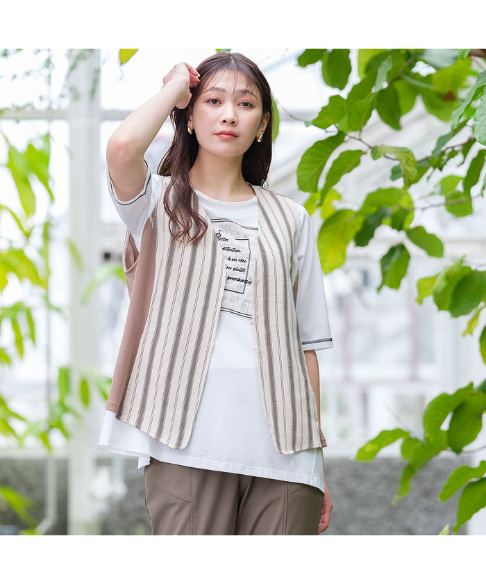 ミゼール missel Paris Aラインチュニック （ホワイト） ホワイト