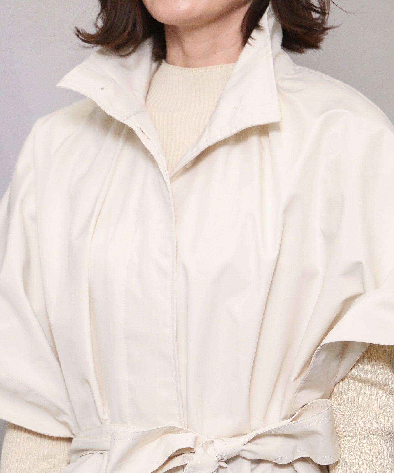 Miliande ni Cape Poncho Coat Women's Outer Trench Coat Spring Coat