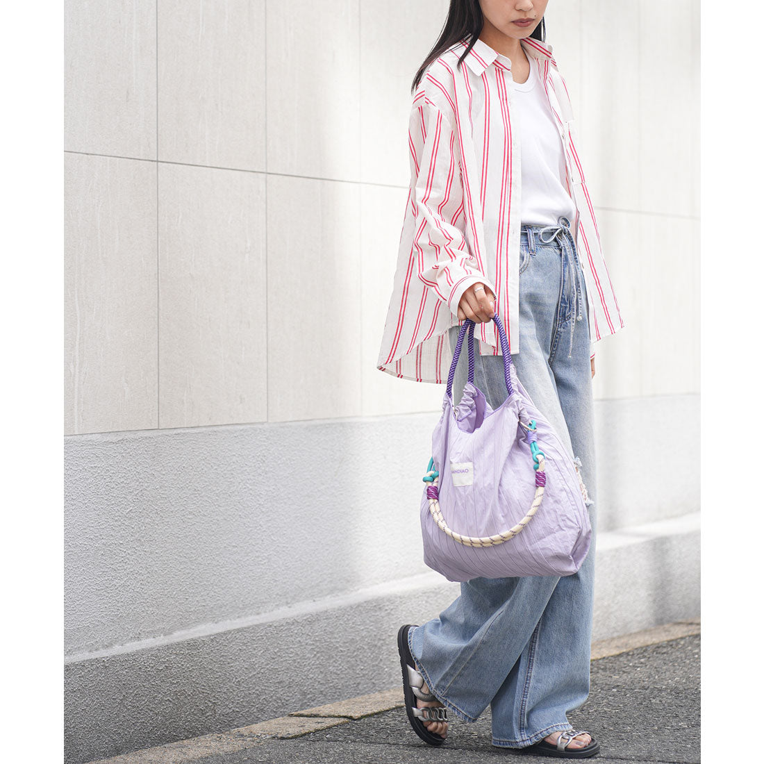 ミリアンデニ mili an deni 2WAYロープトートバッグ （PPL） PPL