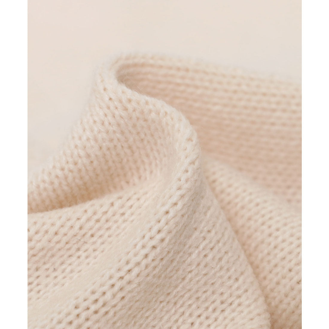 ミリアンデニ mili an deni ダーメージニットカーディガン （アイボリー） アイボリー