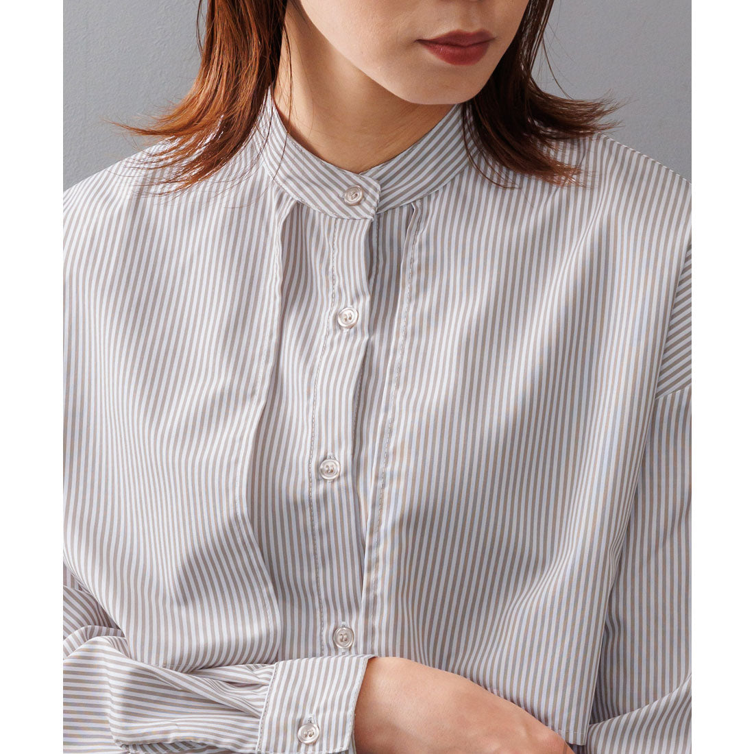 mili an deni Ester broad yoke overshirt
