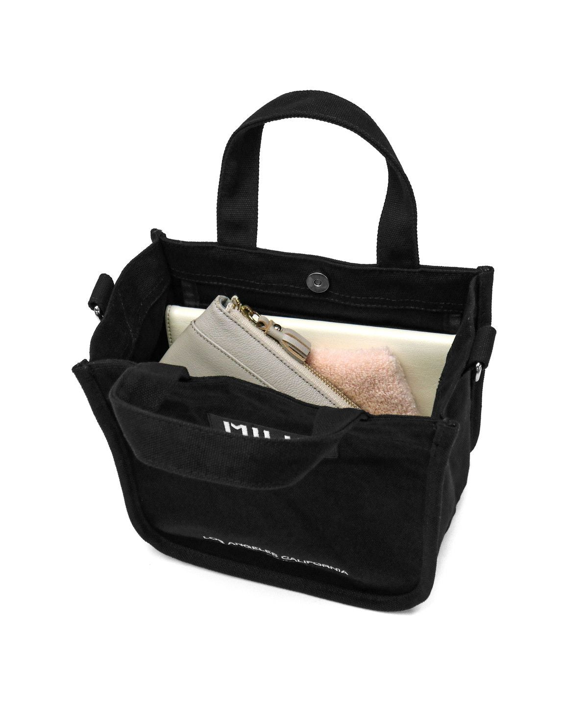 ミルクフェド MILKFED. ミルクフェド ショルダーバッグ MILKFED. EMBROIDERED BAR MINI SHOULDER BAG W/STRAP 103213053009 （レッド） レッド
