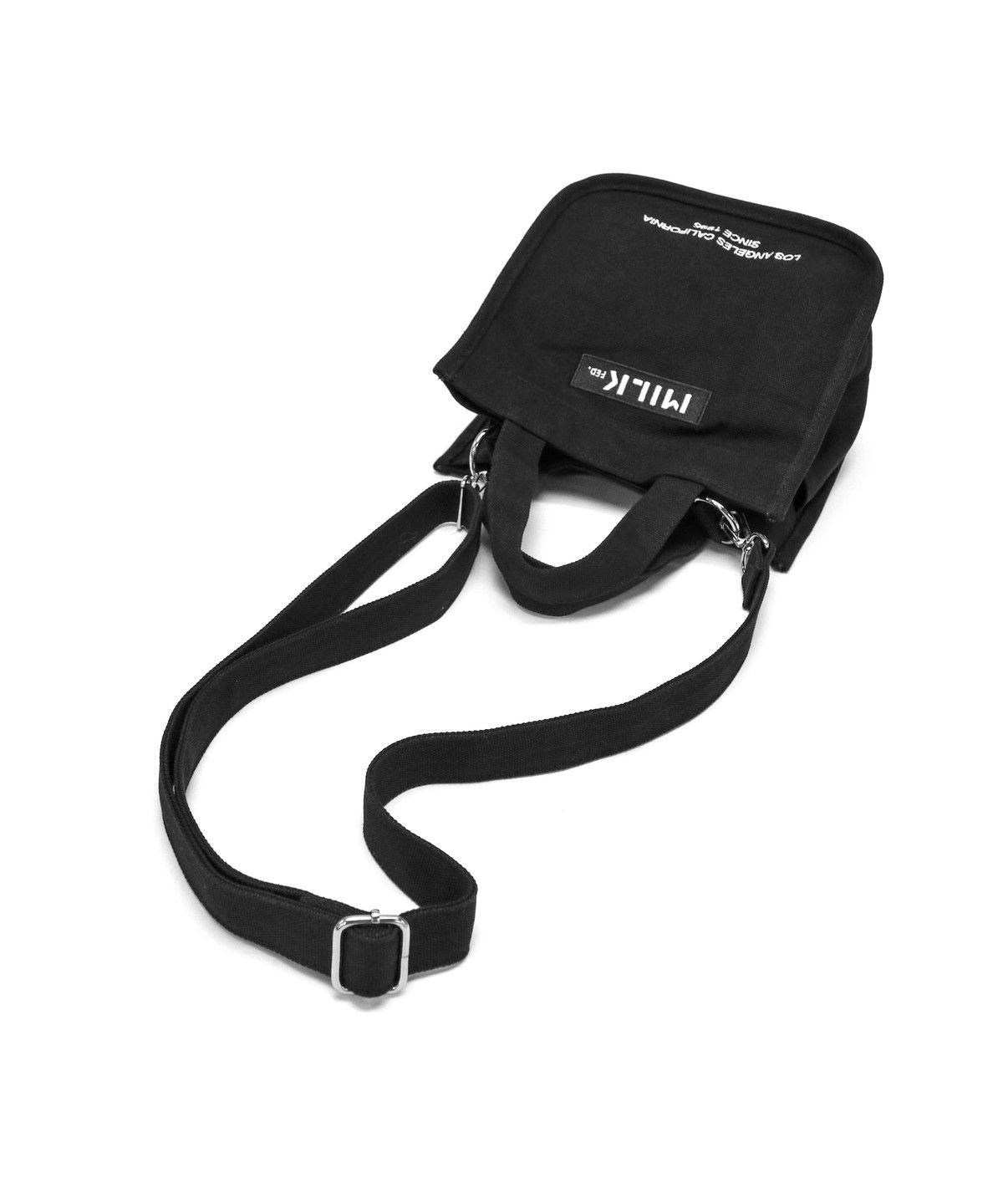 ミルクフェド MILKFED. ミルクフェド ショルダーバッグ MILKFED. EMBROIDERED BAR MINI SHOULDER BAG W/STRAP 103213053009 （レッド） レッド
