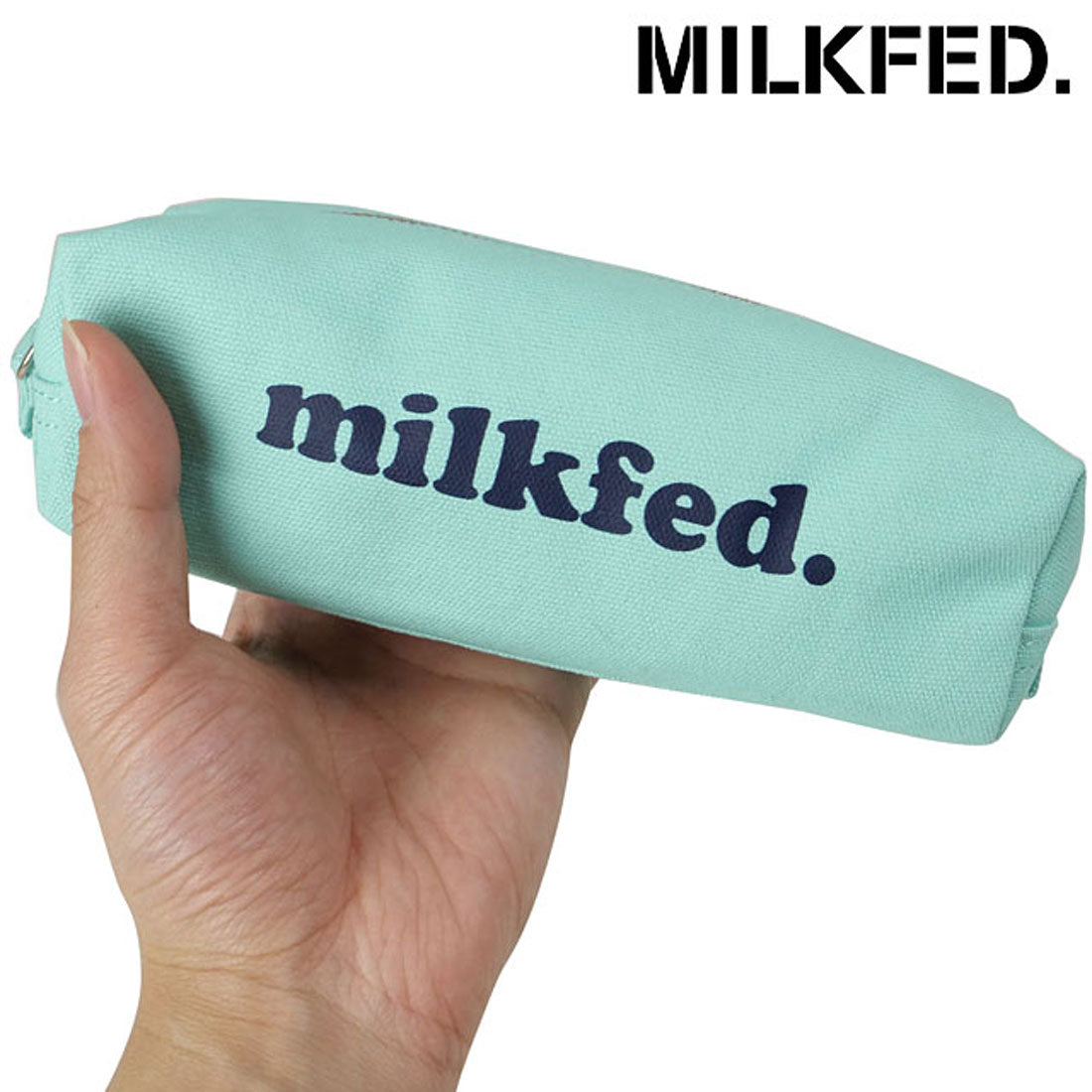 ミルクフェド MILKFED. OUI 鉛筆盒 LtGREEN [103251054002]