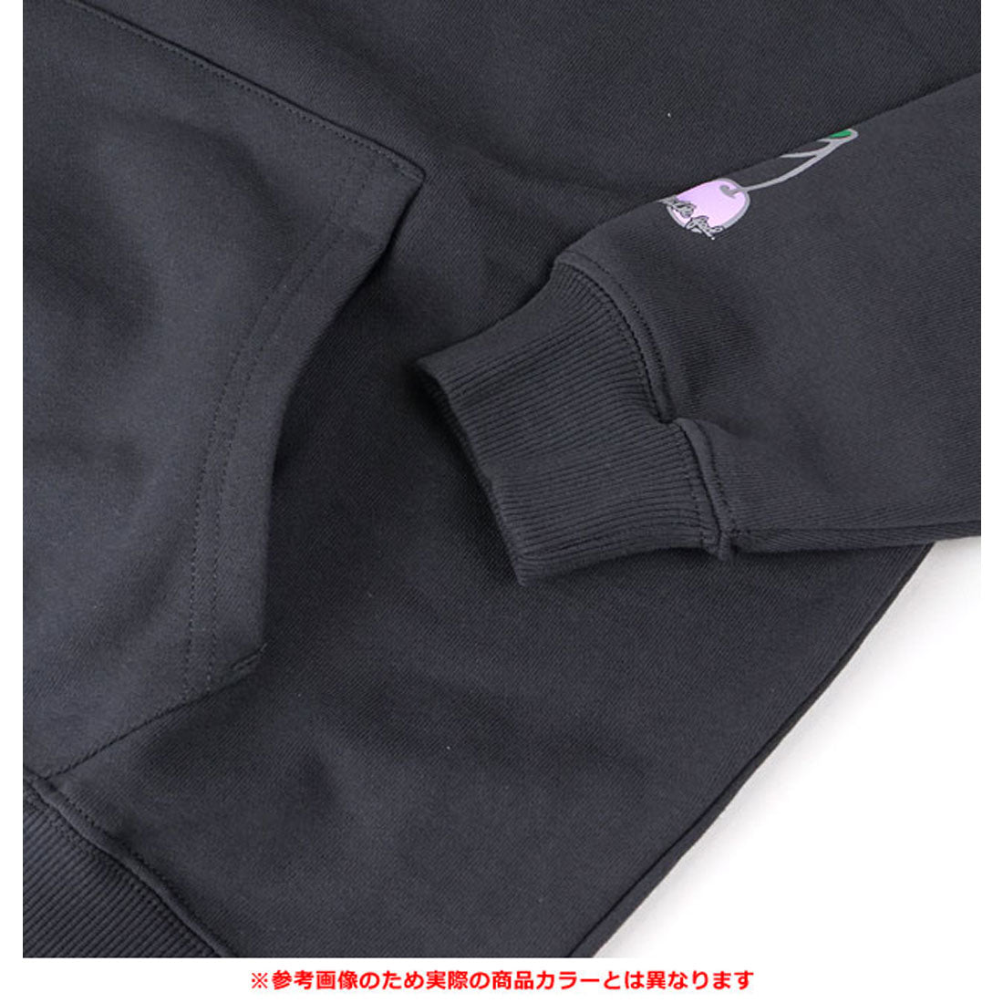ミルクフェド MILKFED. SIDE CHERRIES SWEAT HOODIE OFF-WHITE [103251012001]