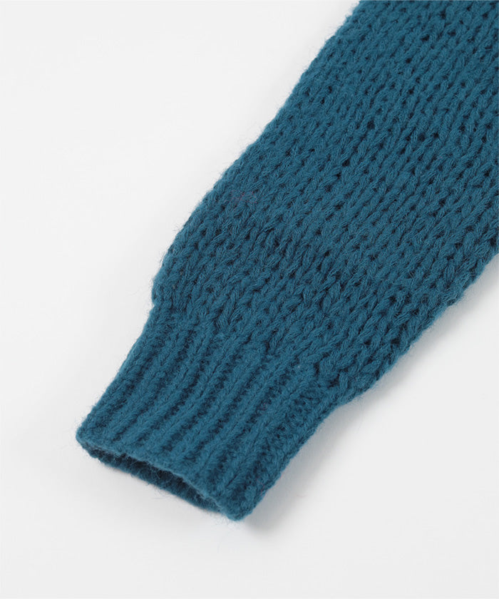 ミエット miette ローゲージリボンニット （レッド） レッド