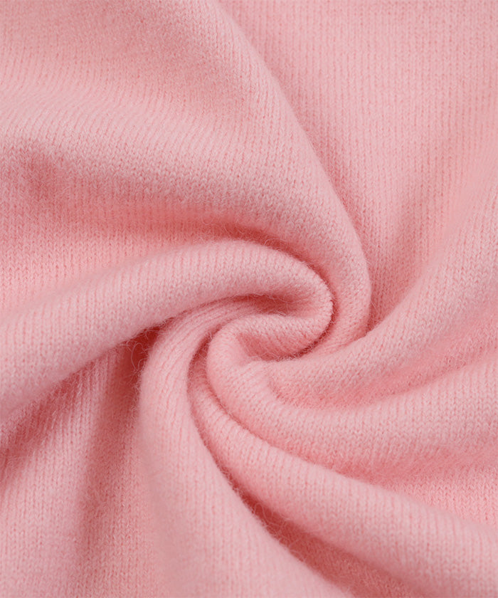 ミエット miette スリットタートルネックニット