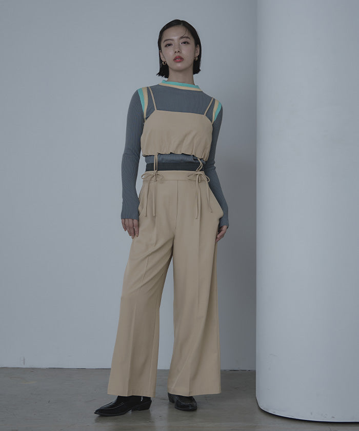 ミエット miette バルーンビスチェセットアップ